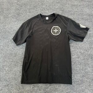C2 Sport Mens US Army HRC EPMD Performance Tee Medium Black Moisture Wicking